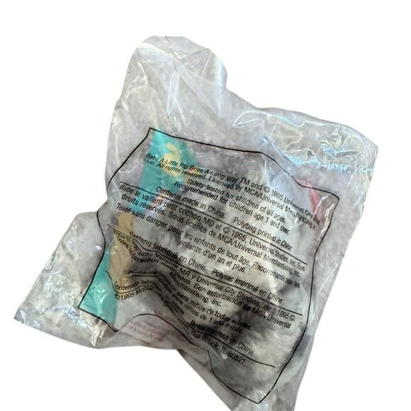 McDonald's‎ 1995 Happy Meal Toy #6 Dutchess Cat Plush SEALED - Picture 3 of 3